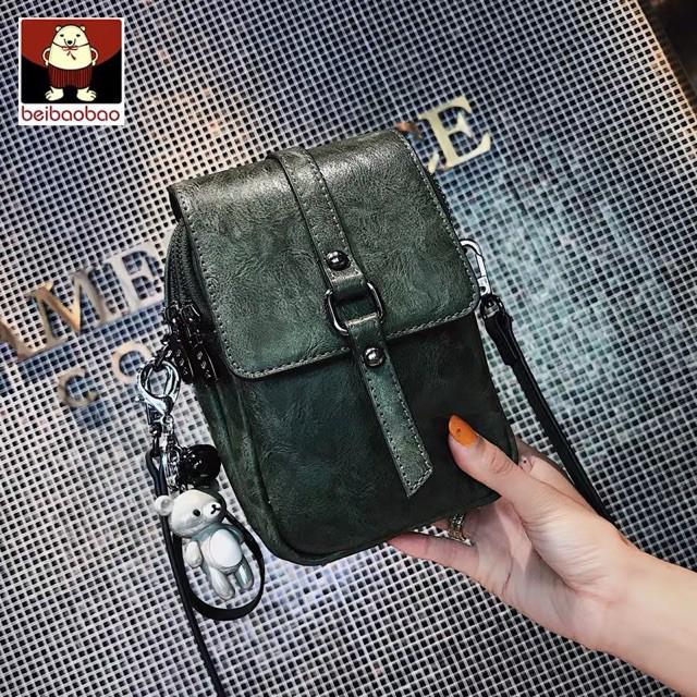 Balo Nữ Mini Đeo Vai Thời Trang Đi Chơi Du Lịch Phong Cách Hàn Quốc Lotiba - BL042