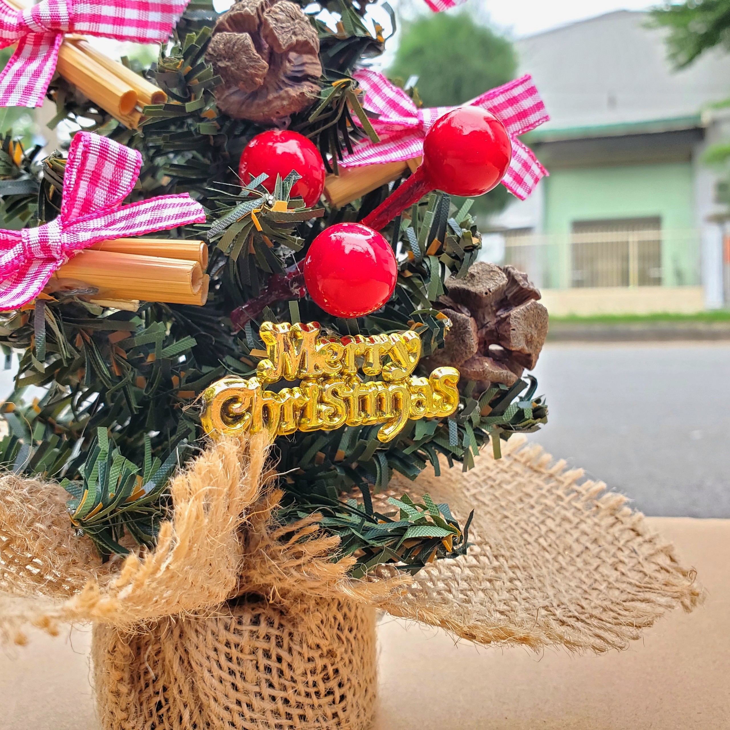 Cây Thông Nhí TNM10 Cây 20cm Trang Trí Giáng Sinh Cây Thông Noel