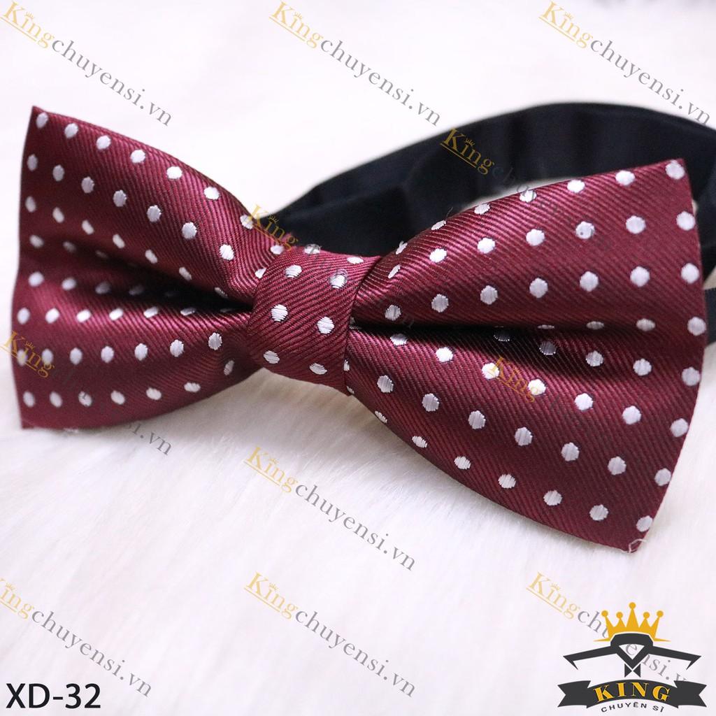 nơ nam đeo cổ KING nơ chú rể dự tiệc sự kiện XD-32