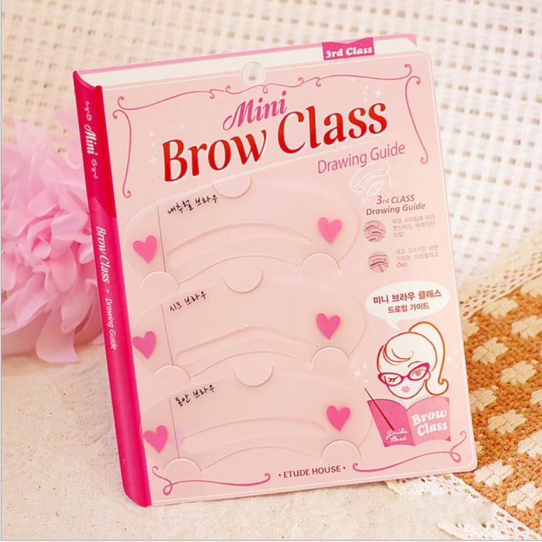 Bộ 3 Khuôn kẻ lông mày 3 hình dáng Brow Class