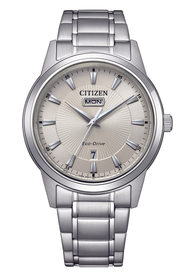 Đồng Hồ Nam Citizen Eco-Drive Dây Thép Không Gỉ AW0100-86B - Mặt Bạc (40mm)