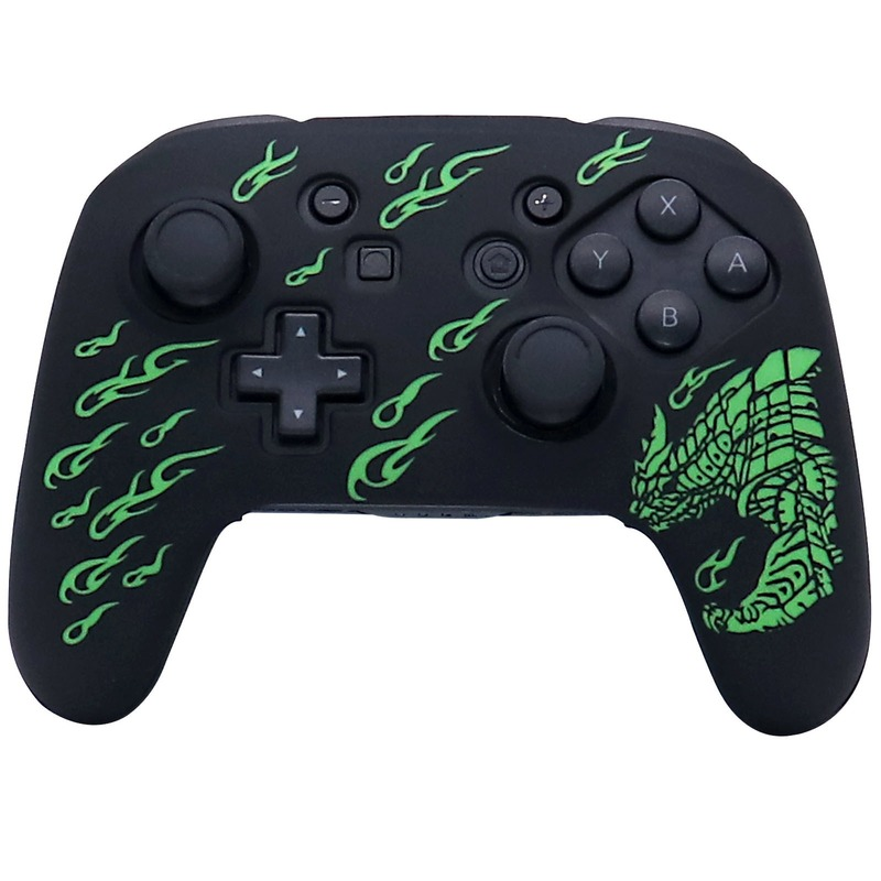 Skin vỏ silicone mềm mới cho Nintendo Switch Pro Controller Bộ điều khiển GamePad Sobystick Case Cover Console Console Trường hợp