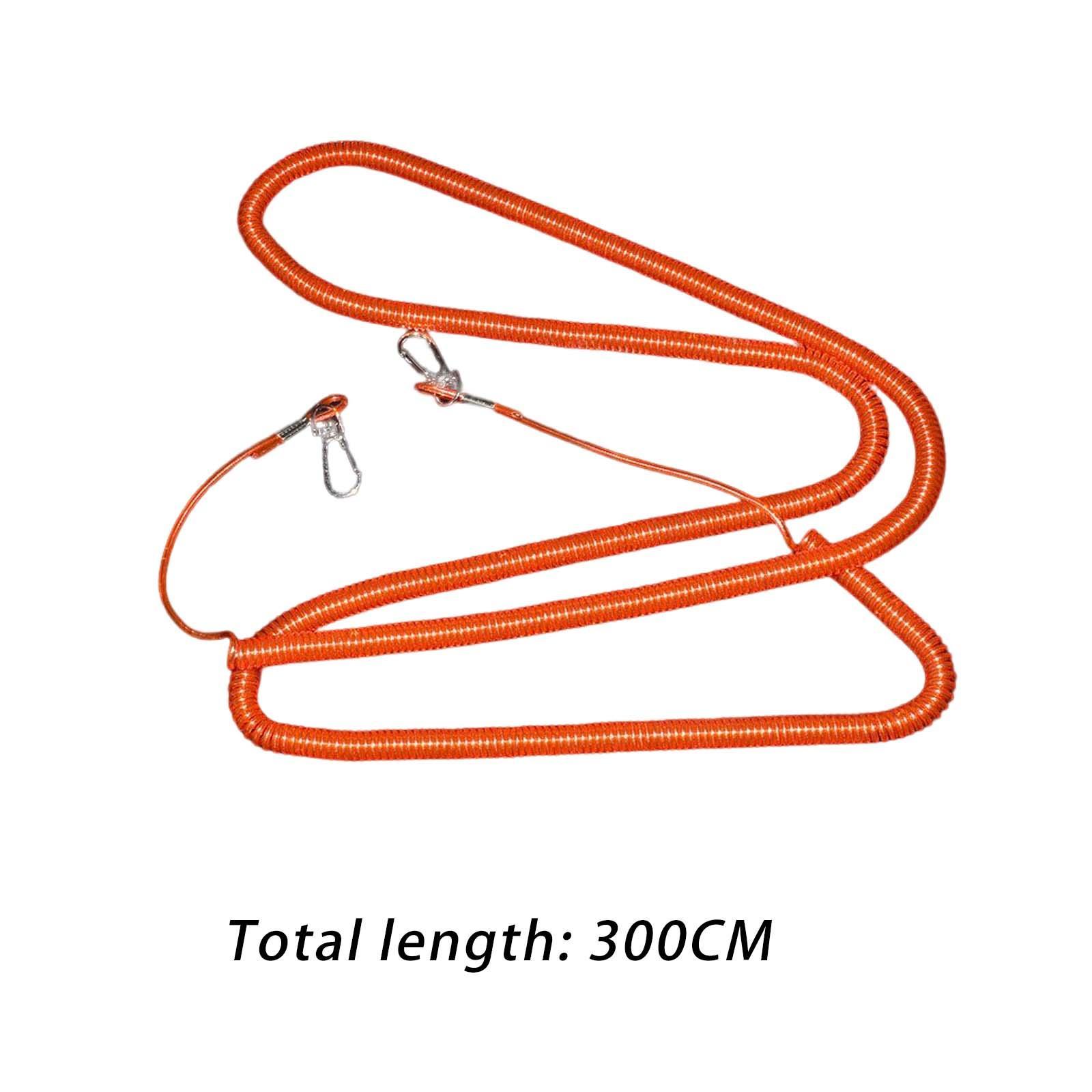 Retractable Fishing Coiled Lanyard with Carabiner Steel Wire Extension Tether for Fishing Rods, Fishing Pliers, Fishing Grips Fishing Tool