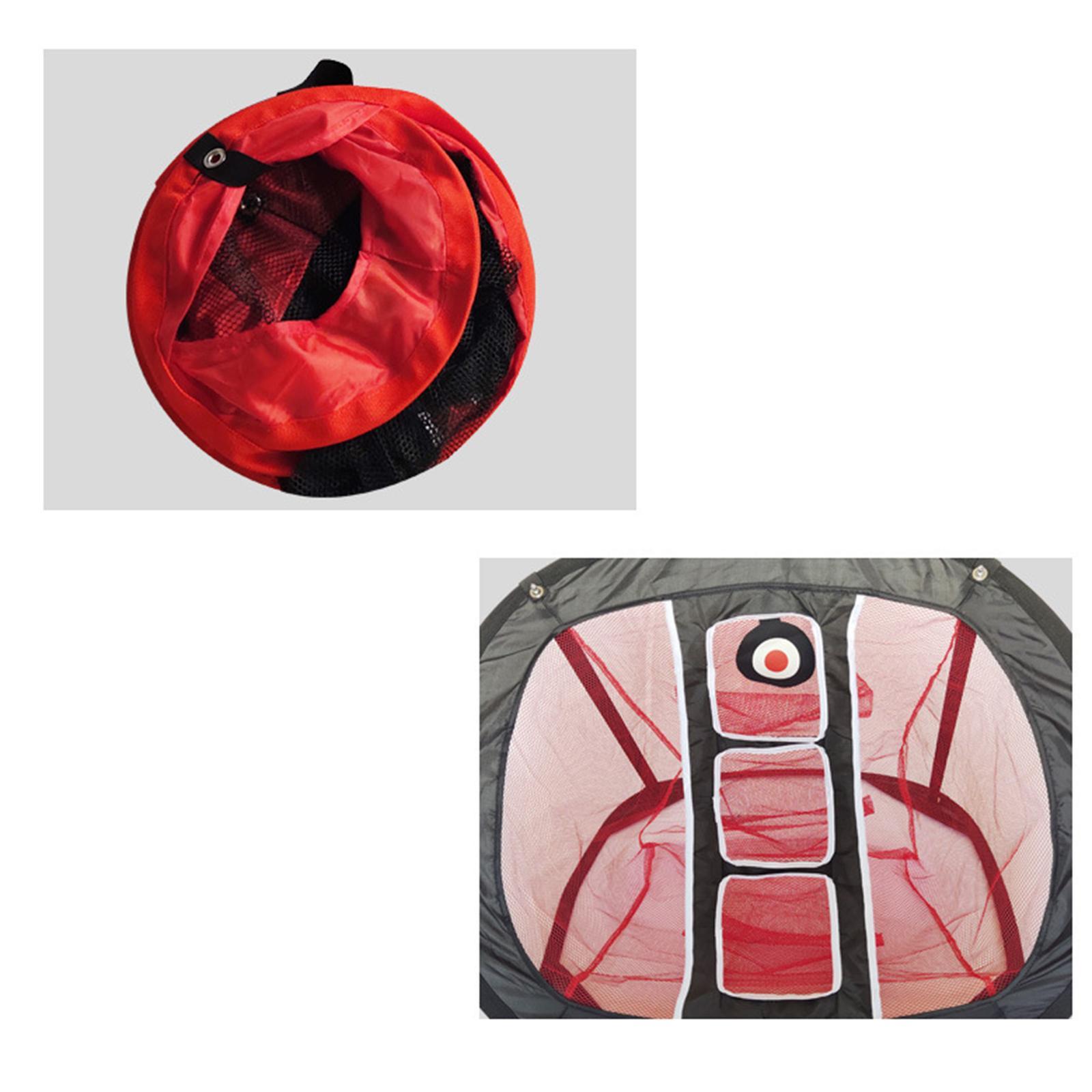 Collapsible Golf Chipping Net Indoor Outdoor Golfing Target Net Netting for Swing Practice