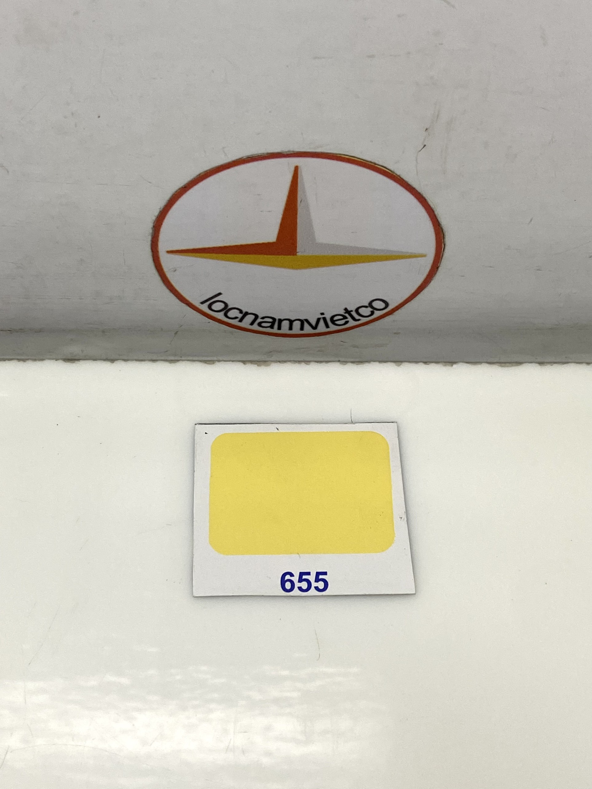 Sơn Epoxy Hải Âu màu vàng EP655 1L/Bộ