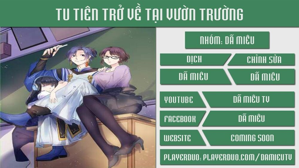 Tu Tiên Trở Về Tại Vườn Trường Chapter 43 - Trang 1