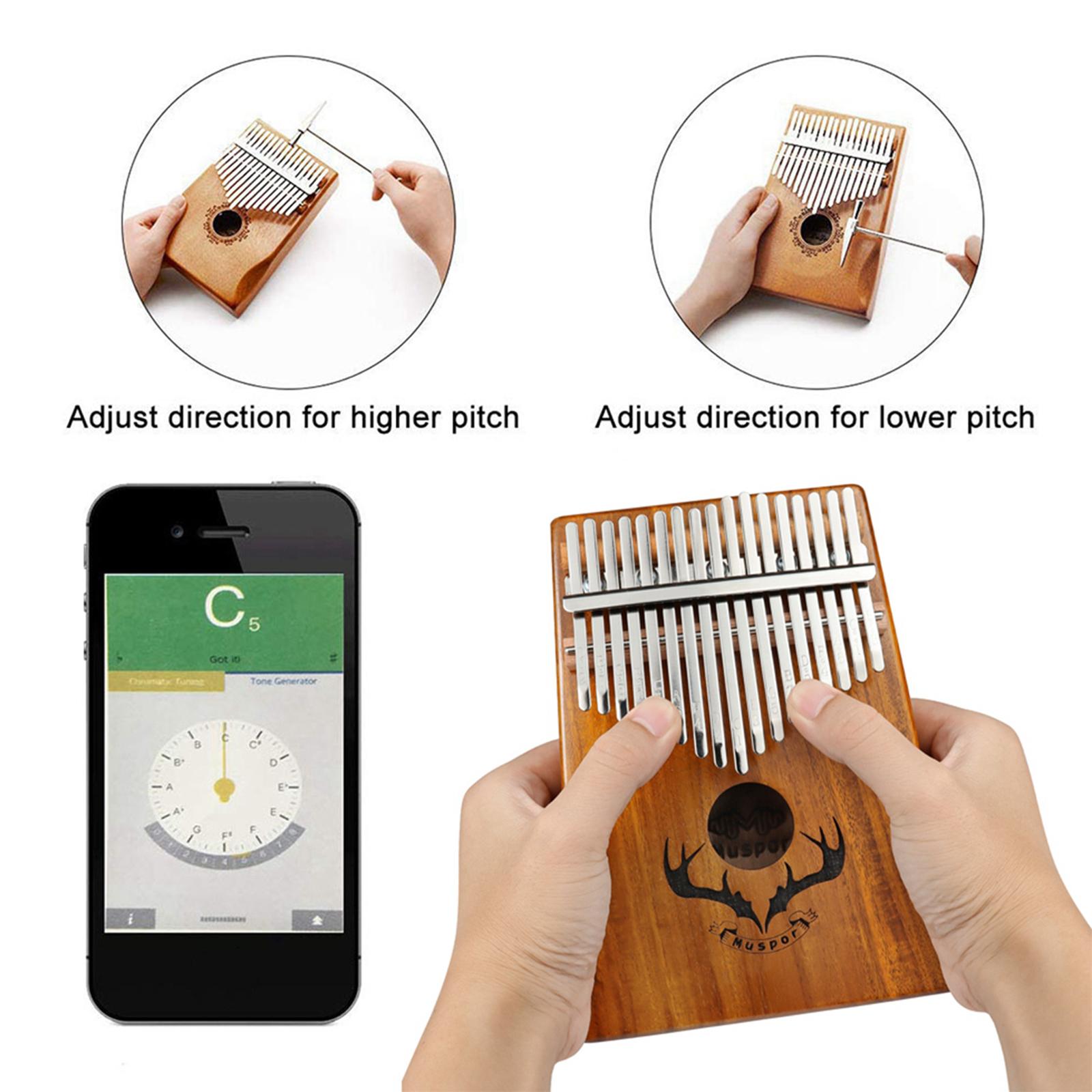 Kalimba 17 Key Thumb Piano Kids Play Musical Instrument Musical Instrument