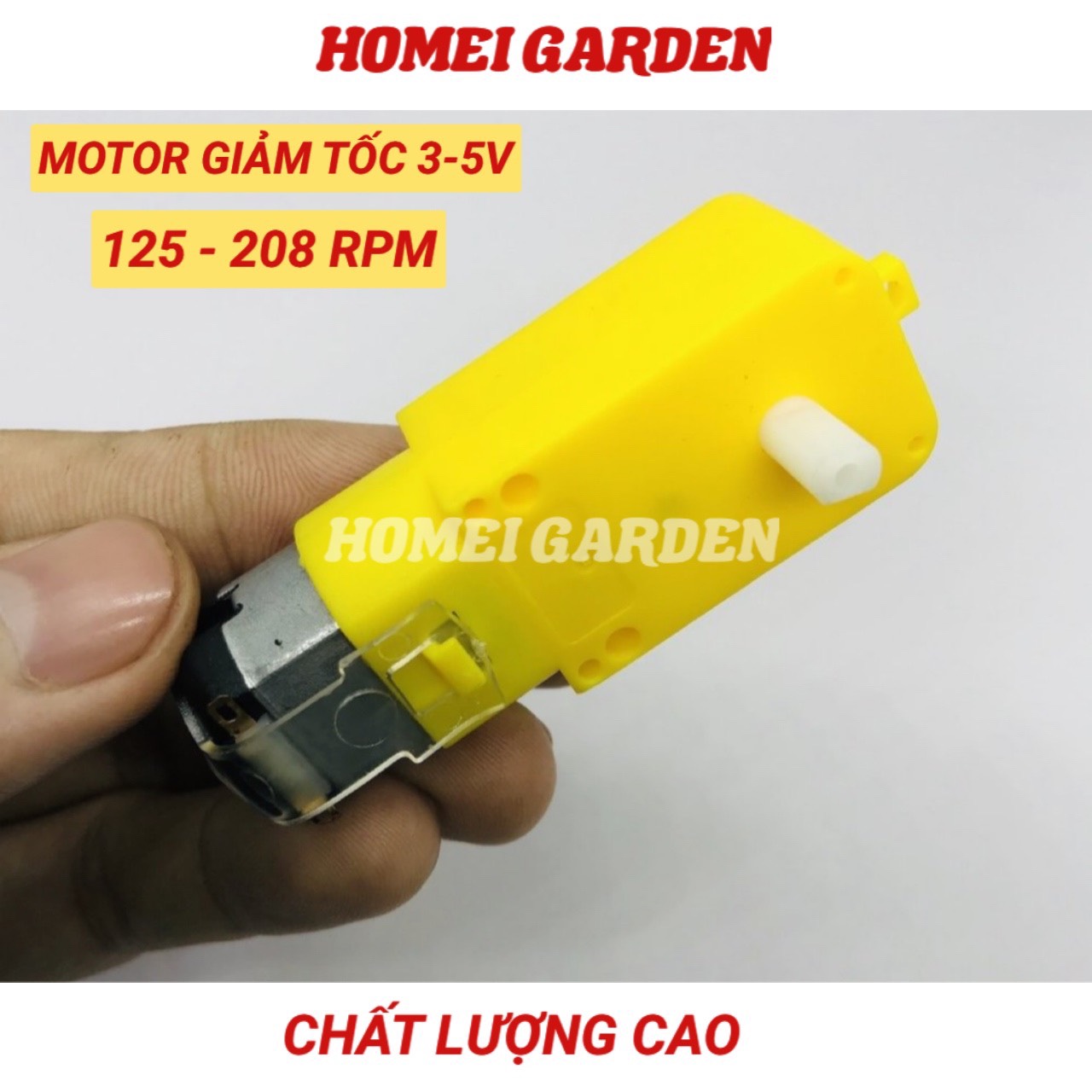 Động cơ mô tơ giảm tốc mini 3V-6VDC - tỷ số 1:48 chất lượng cao - HM0076