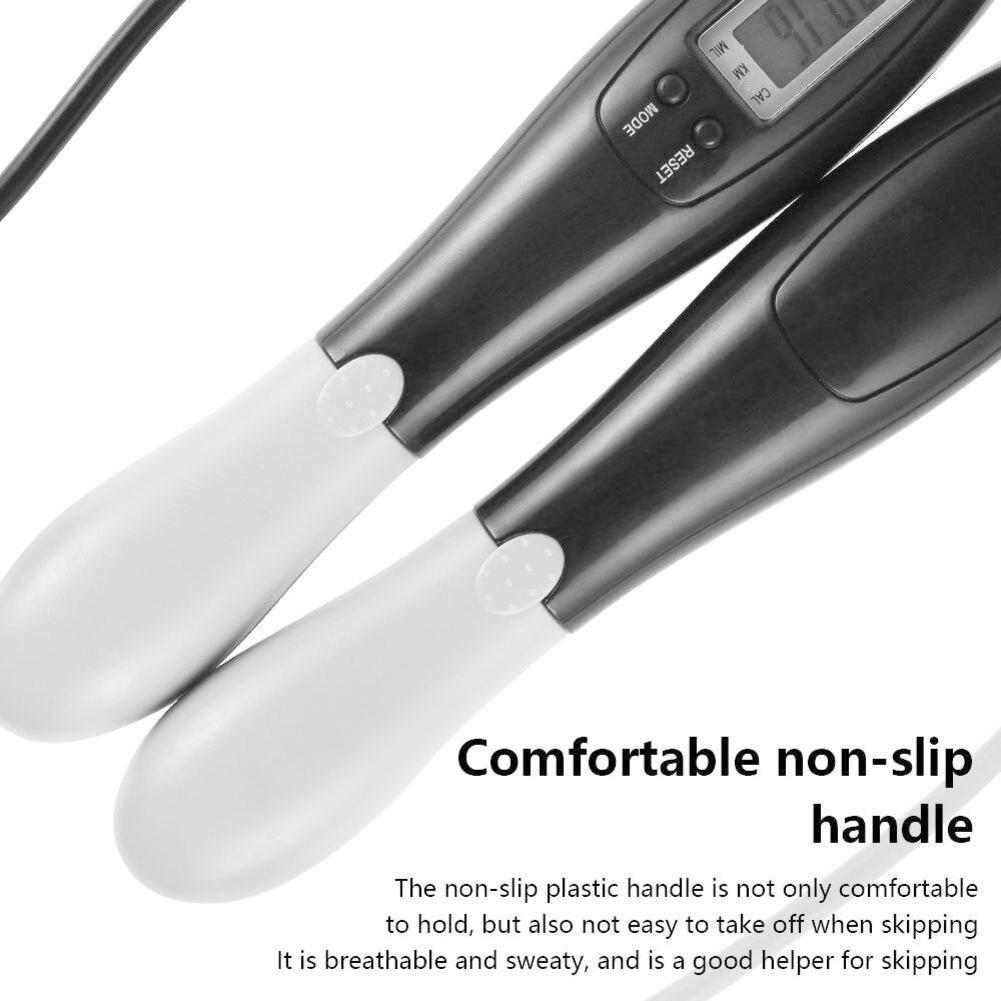 Điện Tử Đếm Nhảy Dây Thông Minh Nhảy Dây Có Màn Hình LCD Tốc Độ Đếm Bỏ Qua Phản Excersise Thiết Bị