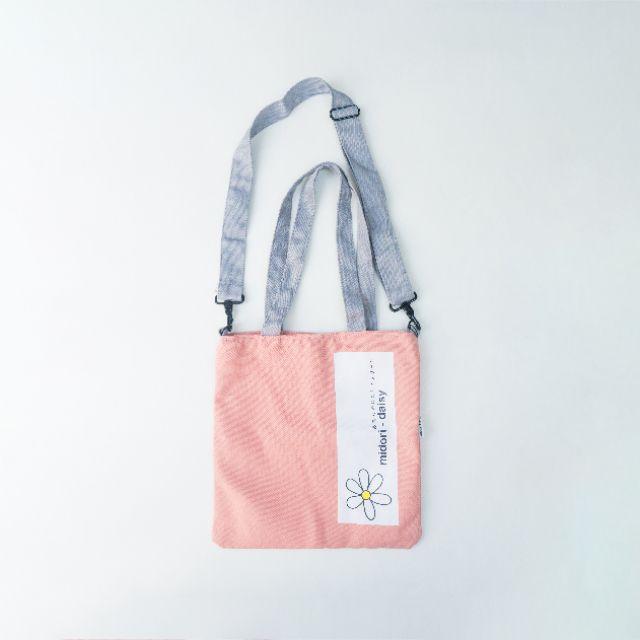 TÚI ĐEO CHÉO - SIMPLE TOTE - DAISY BAG - TÚI VẢI CANVAS THỜI TRANG MIDORI WORKSHOP