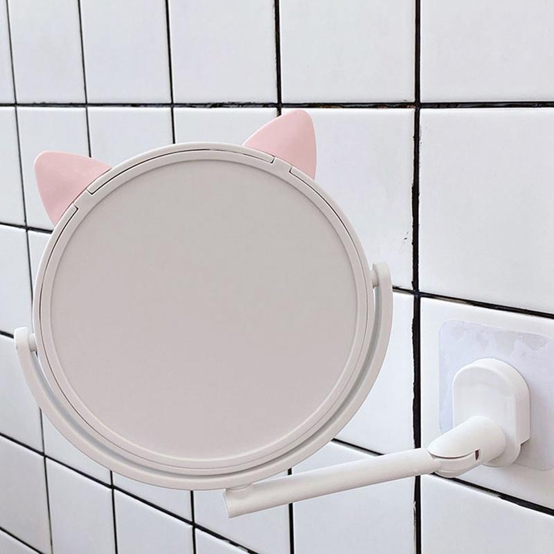 Gương trang điểm thiết kế tai gấu xinh xắn