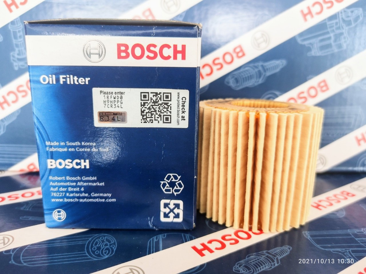 Lọc Nhớt Lexus CT200h RC350 Toyota RAV4 C-HR Altis 1.6/2.0 (10-13) Altis 1.8 (10-17)- Bosch O0189