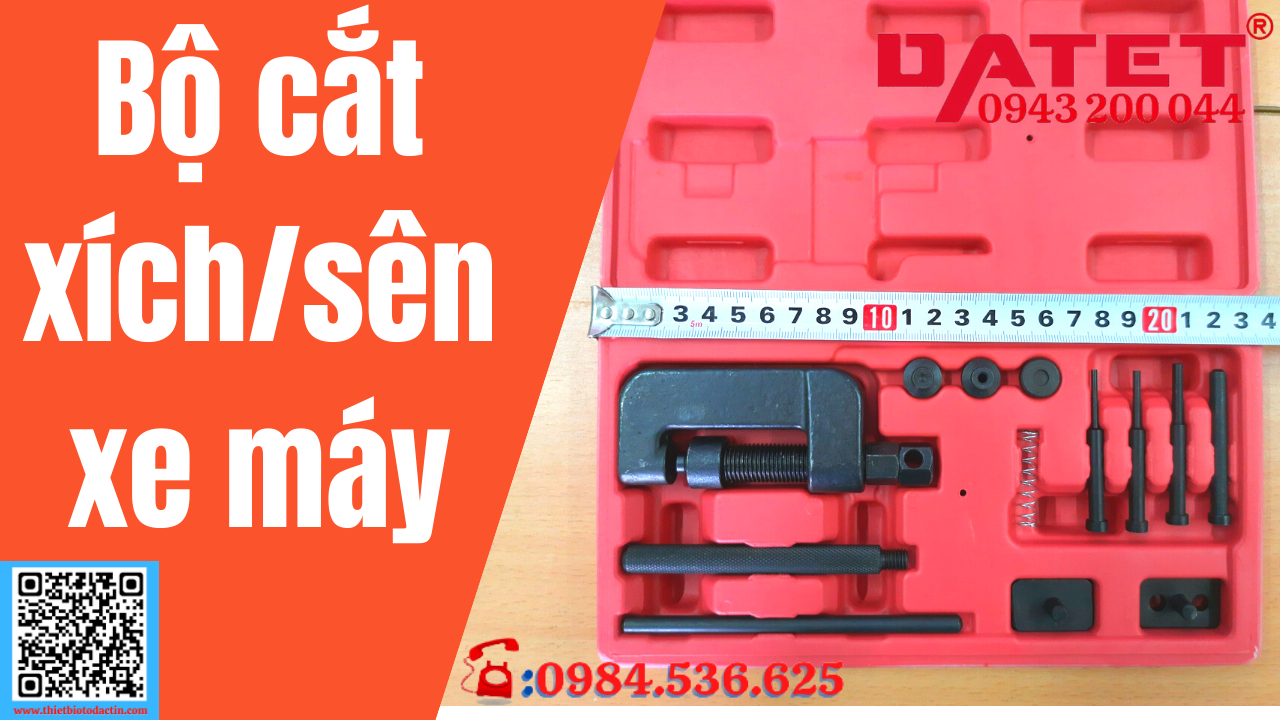 Bộ cắt sên xích mô tô, xe máy DN-D1085