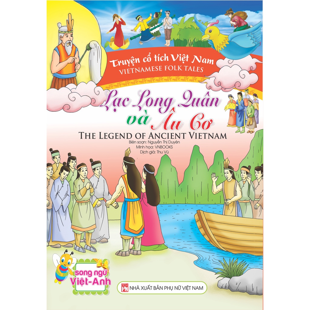 Combo 5 cuốn Truyện cổ tích Việt Nam - Song ngữ Anh Việt (B12) - Giao ngẫu nhiên