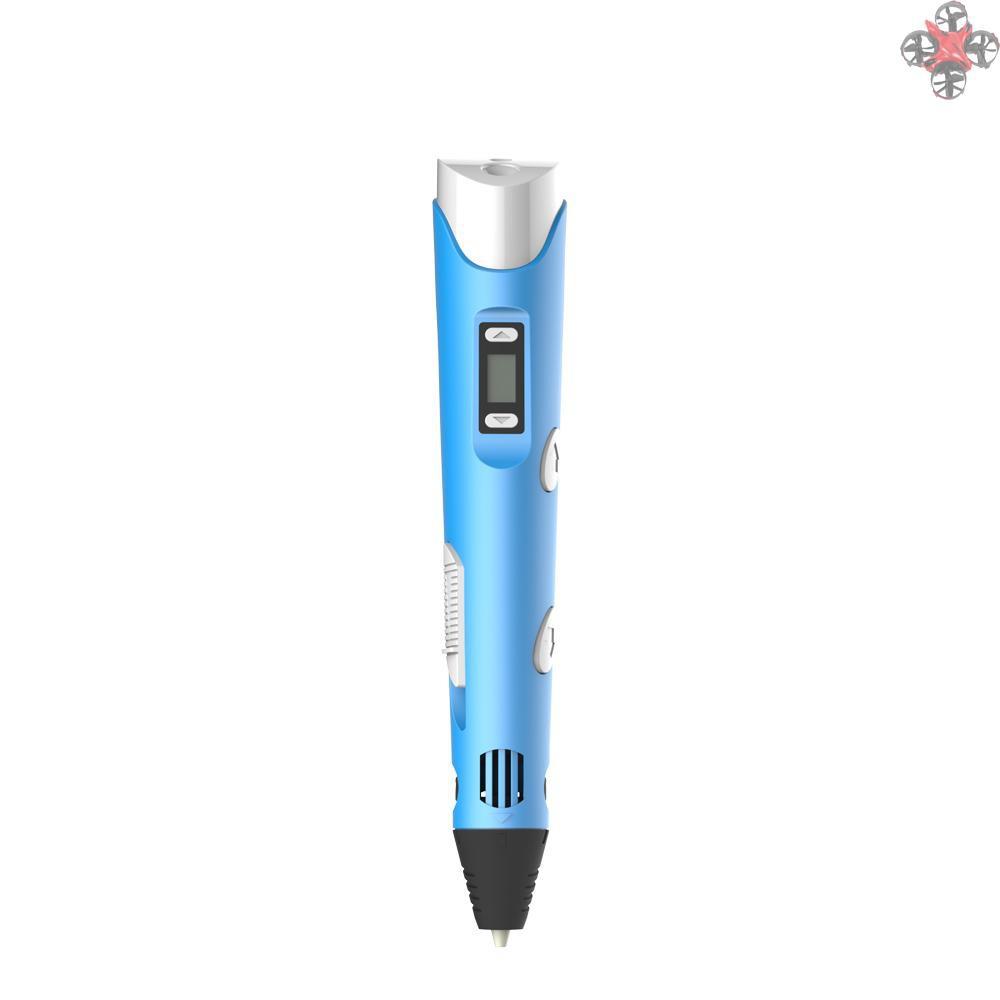 CTOY Digital Display Intelligent 3D Printing Pen High Temperature 3D Graffiti Painting Pens with USB Cable