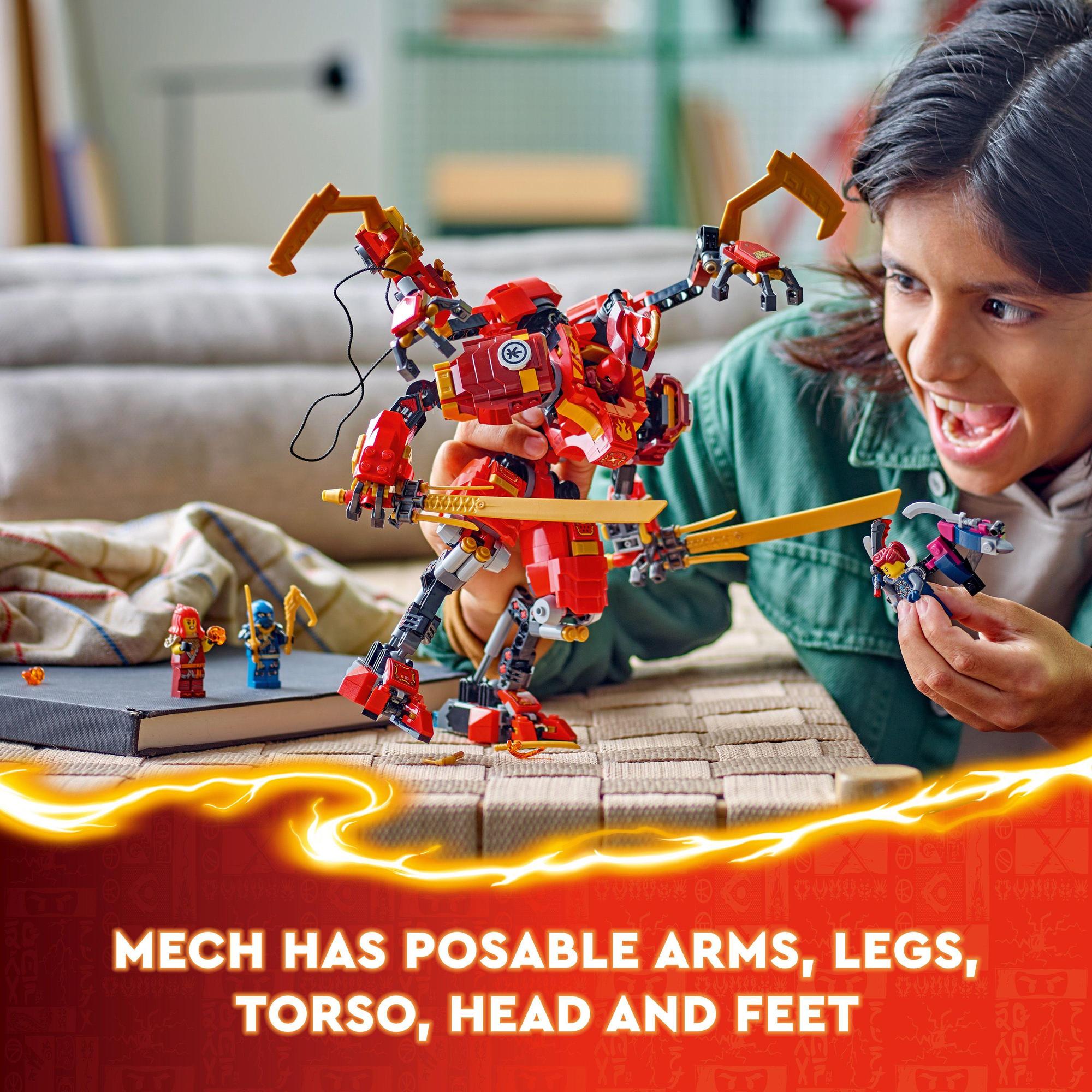 LEGO NINJAGO 71812 Đồ chơi lắp ráp Chiến giáp vượt địa hình dành cho Kai (623 Chi Tiết)