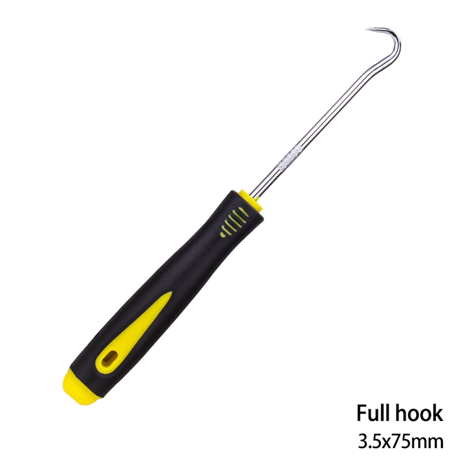 Hose Removal Set, 4 Piece Hook And Pick Set, Car Hook, Oil Seal Puller, O-Ring Hook, Vacuum Hoses