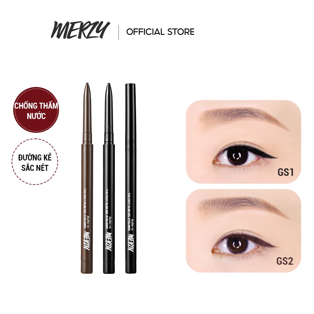 Chì Kẻ Mắt Siêu Mảnh, Chống Trôi Merzy The First Slim Gel Eyeliner 0,05g