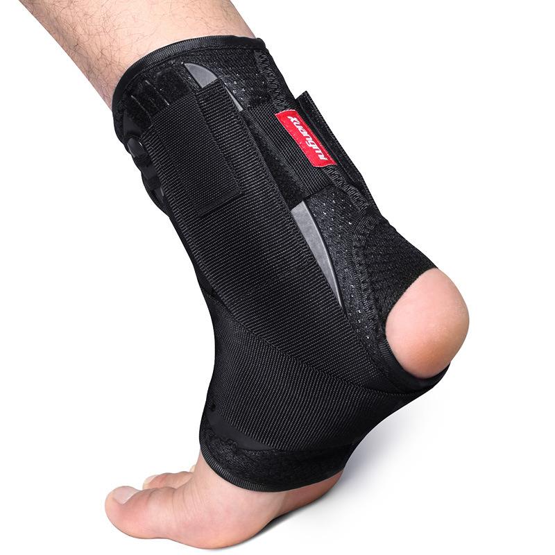 Nẹp mắt cá chân có dây buộc với hỗ trợ bên và dây đeo chéo đính kèm bổ sung Đai bảo vệ sức mạnh 1 mảnh（S）