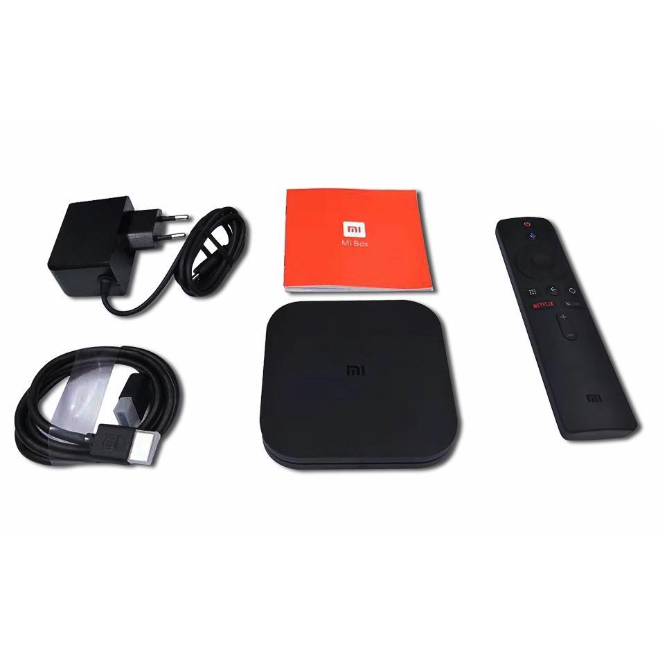 Tivi box Xiaomi Mi Box S EU 4K- Tiếng Việt - Hàng Chính hãng - PFJ4086EU