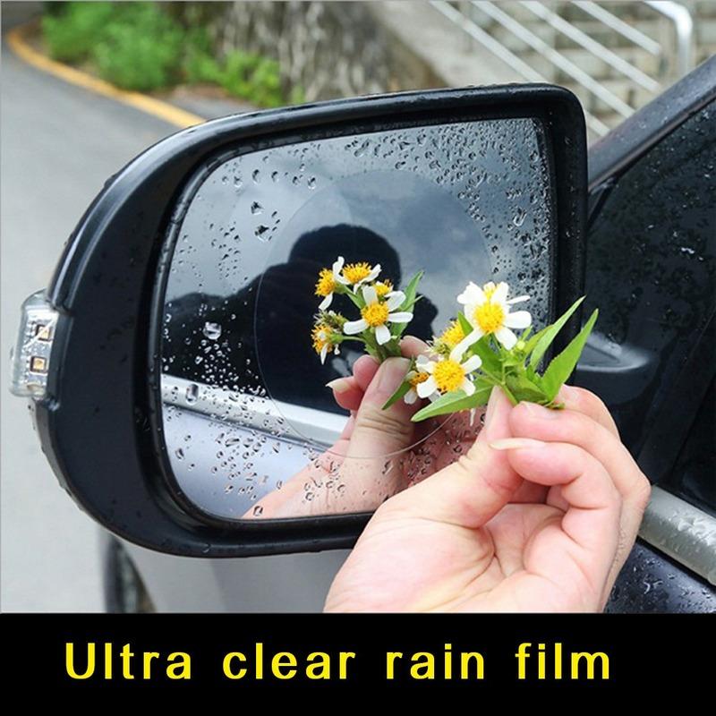 Set 2 Miếng Phim Nano Dán Kính Chiếu Hậu Chống Bám Bẩn Cho Xe Hơi