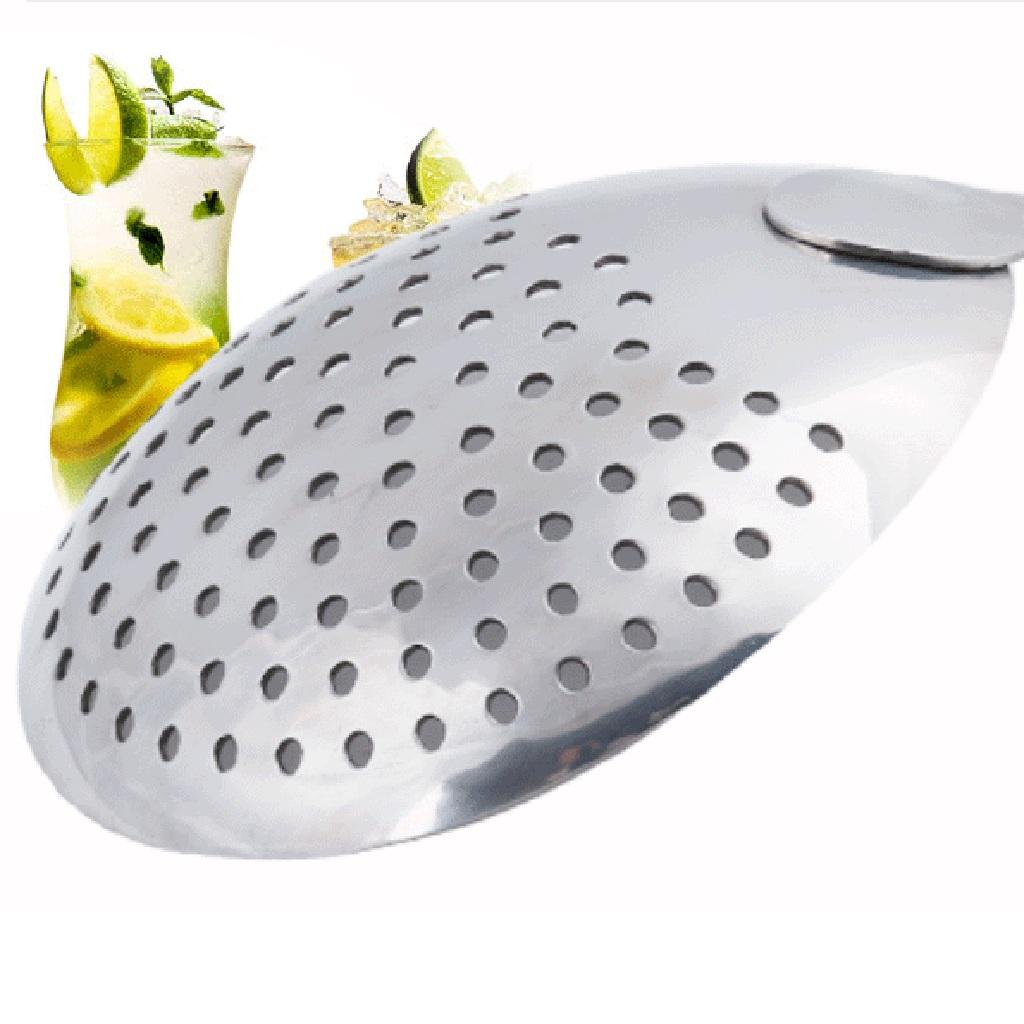 2 Pcs Bar Cocktail Hawthorne Julep Strainer Set Bartender Tool Barware