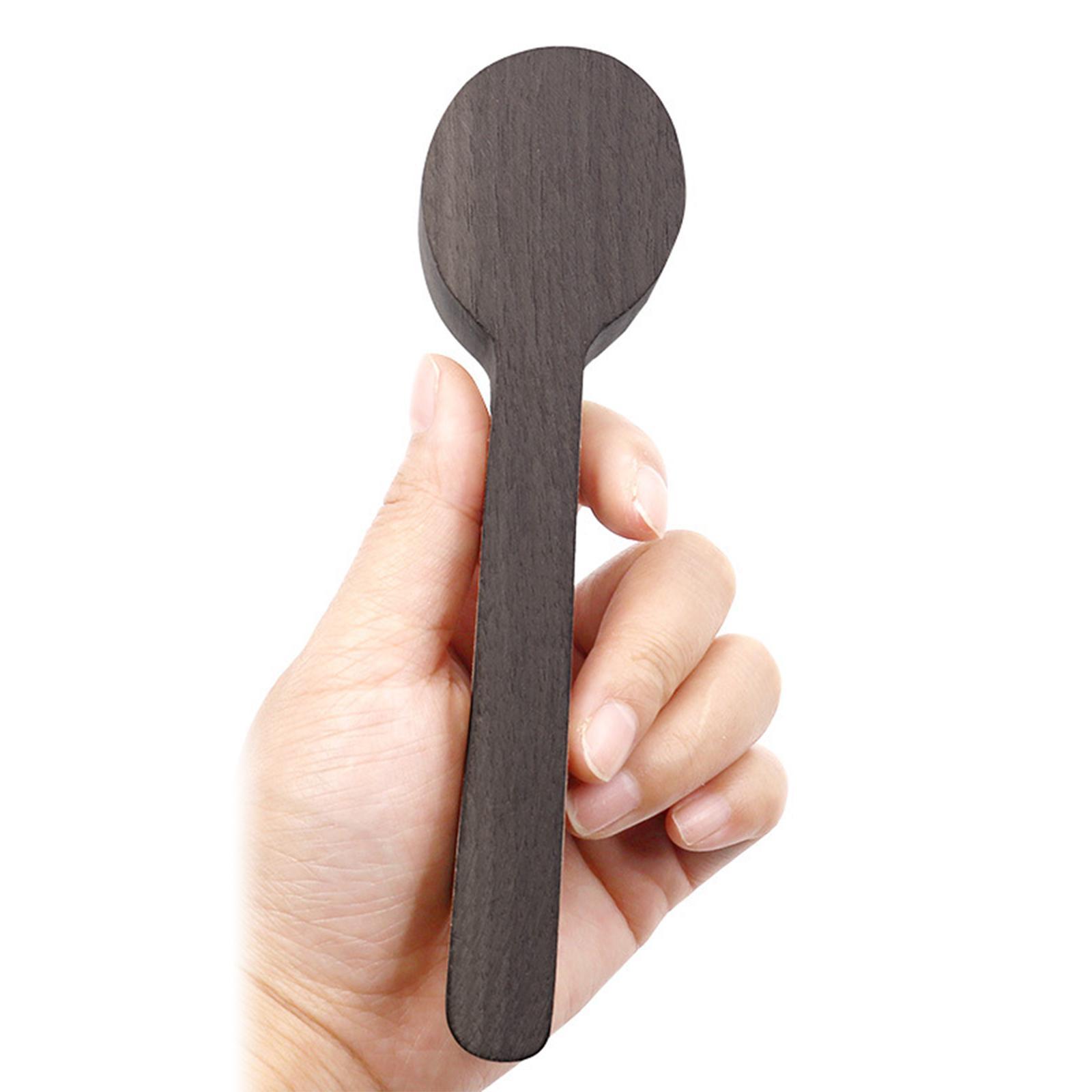 Wood Carving Spoon Blank Beech and Walnut Unfinished Wooden Spoon Block Whittling Art Supplies for Beginner