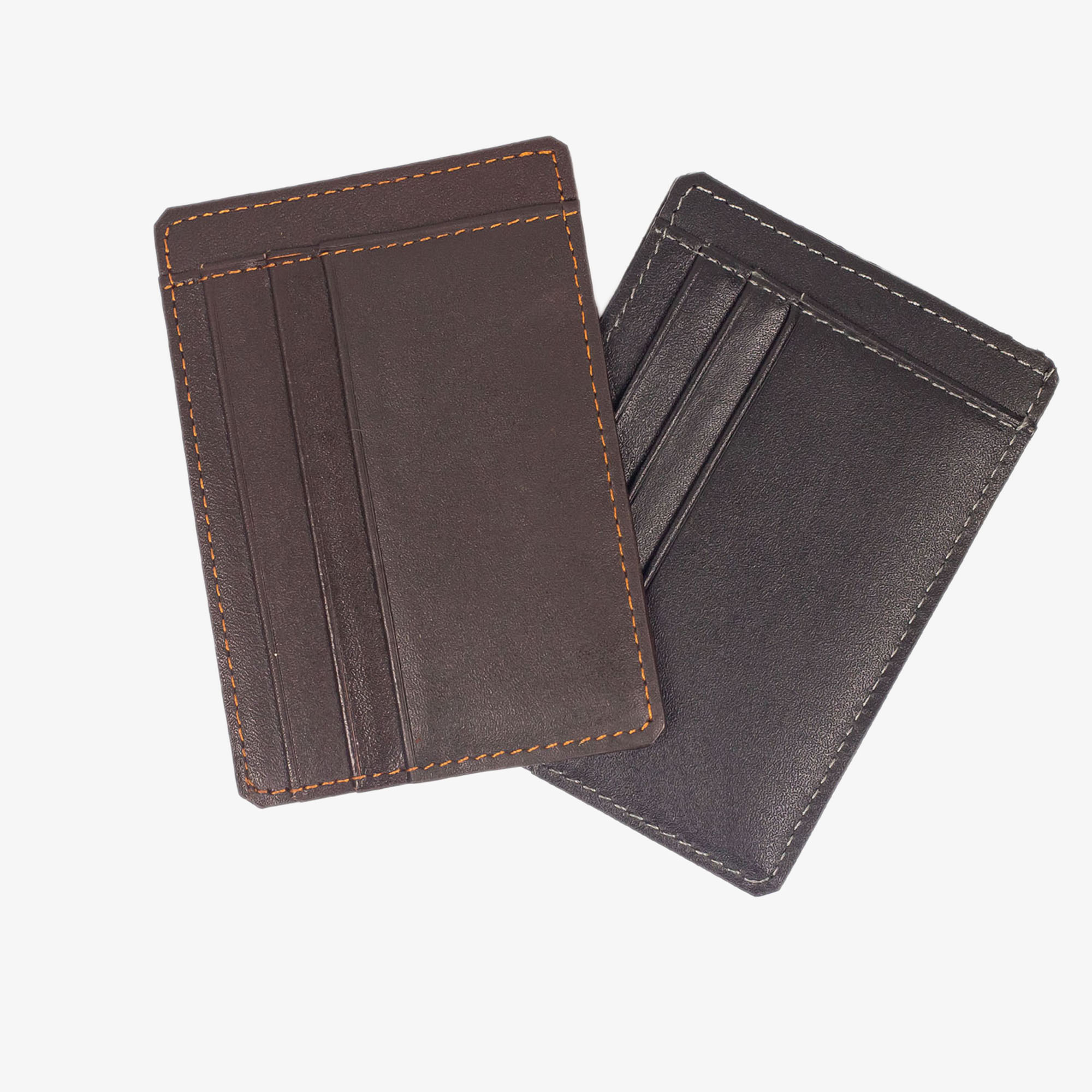 Ví đựng thẻ, Card holder v129 Bụi Leather - Da bò thật cao cấp - Bảo hành 12 tháng