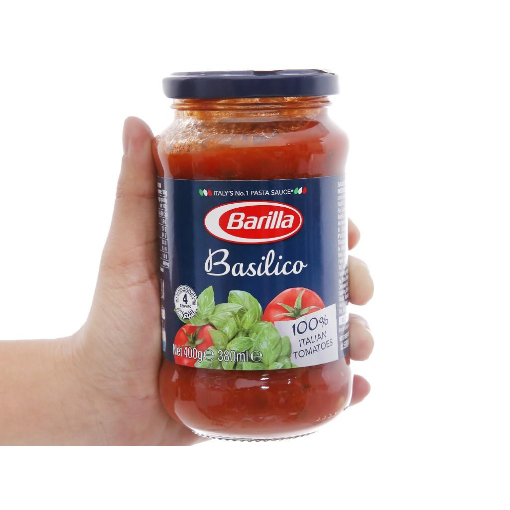 Sốt Mì Ý Spagheti Napole, Basilco, ARRABBIATA 400g hiệu Barilla NHẬP KHẨU Ý