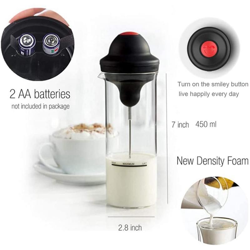 Điện Sữa Dễ Dàng Frother, Đánh Uống Phối Cho Chống Đạn Cà Phê Mini Sữa Rửa Mặt Foamer Cà Phê Máy Tạo Bọt Sữa LắC TrộN