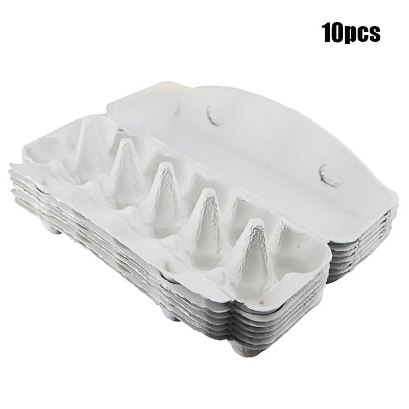 10/20 Chiếc Bột Giấy Bảo Quản Trứng Hộp Đựng Trứng Khay Đựng Di Động Trứng Hộp Bảo Quản TRỨNG ĐỰNG Bếp Trang Trí phụ Kiện