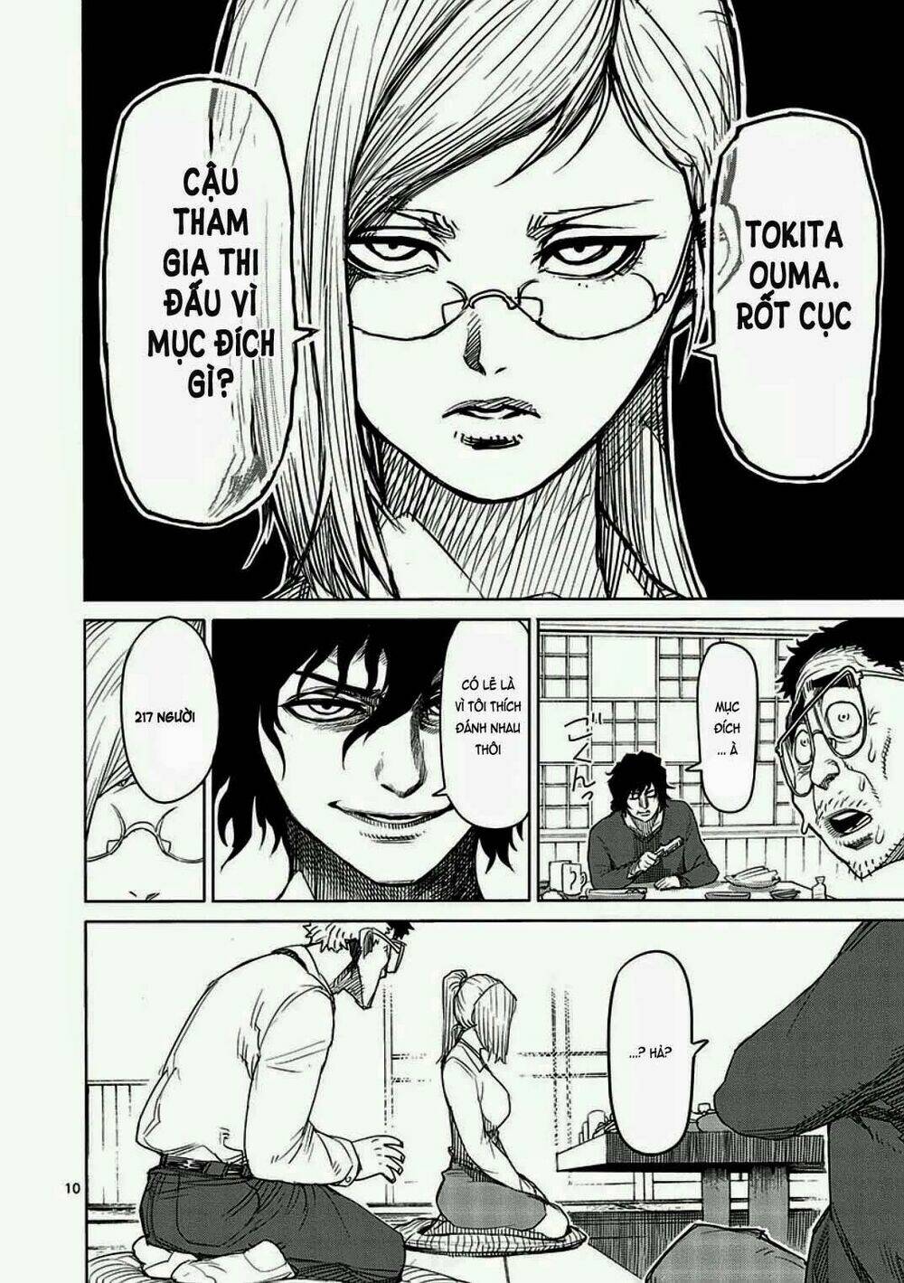 tokita ouma - đấu sĩ atula chapter 8 10