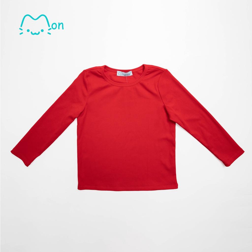 Áo dài tay giữ nhiệt chất thun lạnh cao cấp cho bé trai và bé gái Monbabies AGN22W016