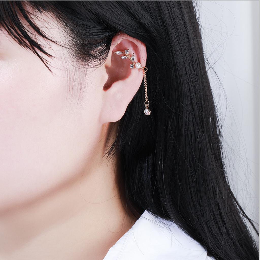 3 Pcs Rhinestone Stud Earrings, Alloy Earrings, Dangle Earrings, Jewelry