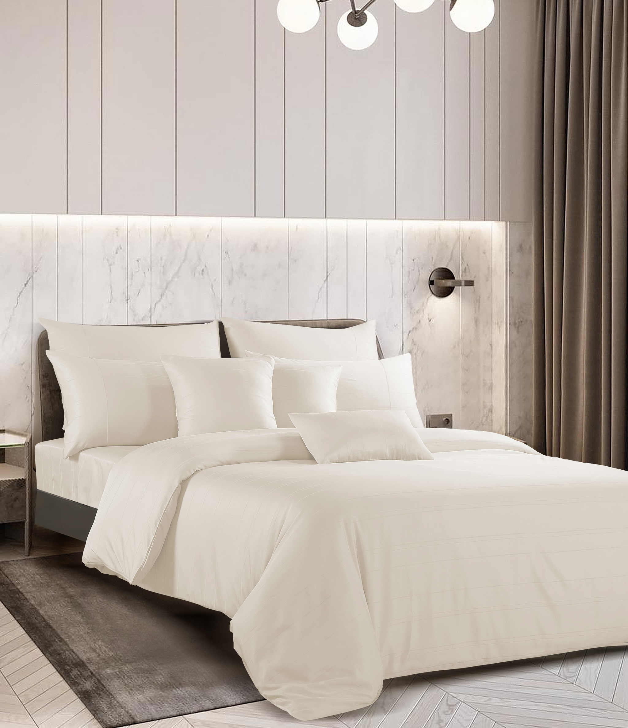 Bộ ga và Vỏ gối Akemi Tencel Touch Clarity, gồm 5 món  v2