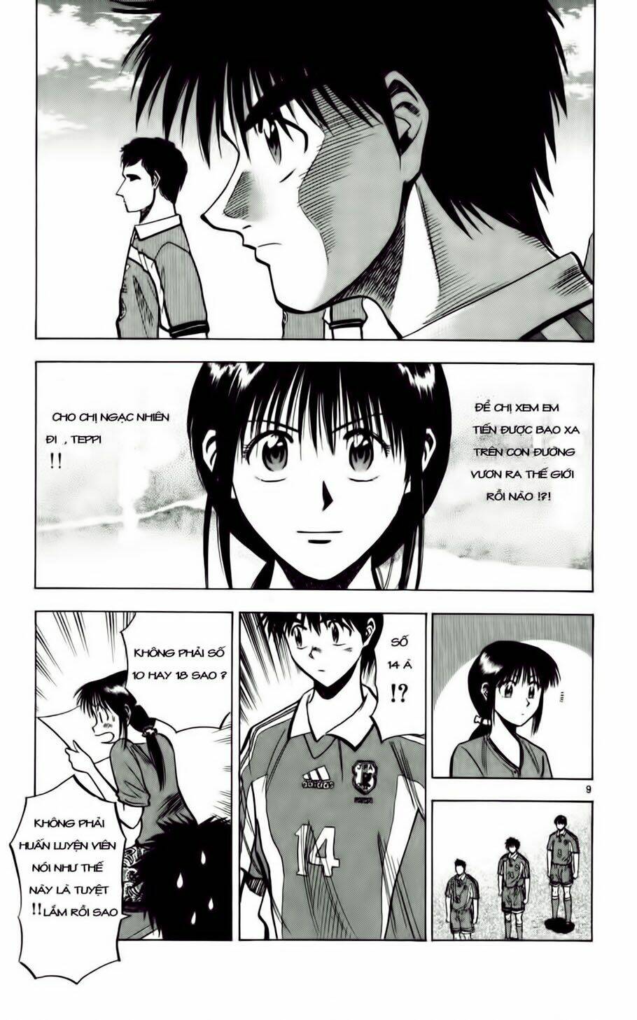 vũ điệu trên sân cỏ - fantasista chapter 57 9