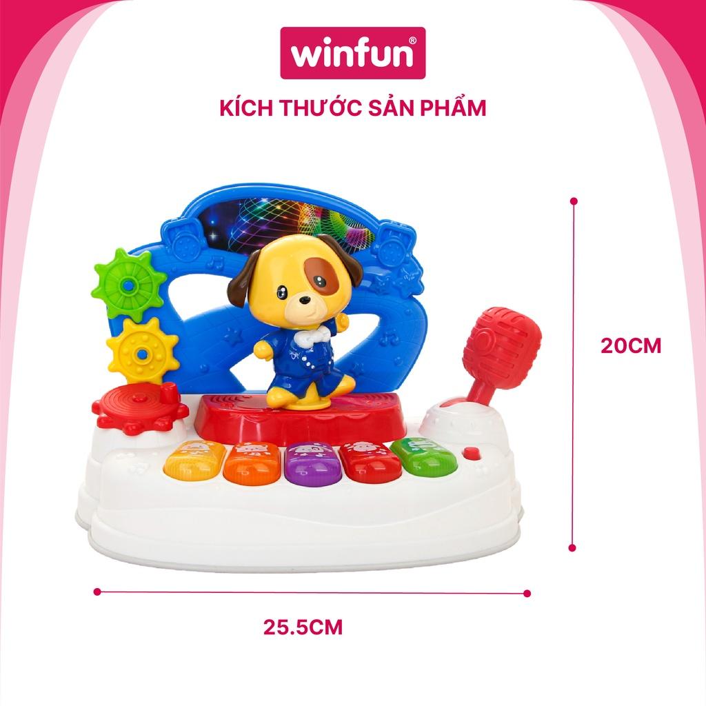 Đồ chơi đàn nhạc động vật nhảy theo nhịp điệu cùng Pu Winfun 0796-NL cho bé