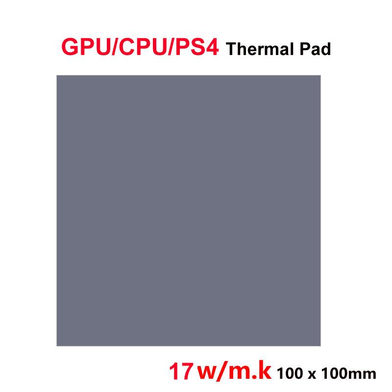 Nhiệt Pad 17W/MK Tổ biến nhiệt Silicone Pad CPU/GPU Đồ họa Cards Nước làm mát Pad nhiệt nhiệt