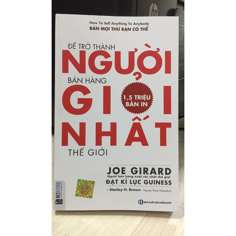 Để Trở Thành Người Bán Hàng Giỏi Nhất Thế Giới(Tái bản 2020)