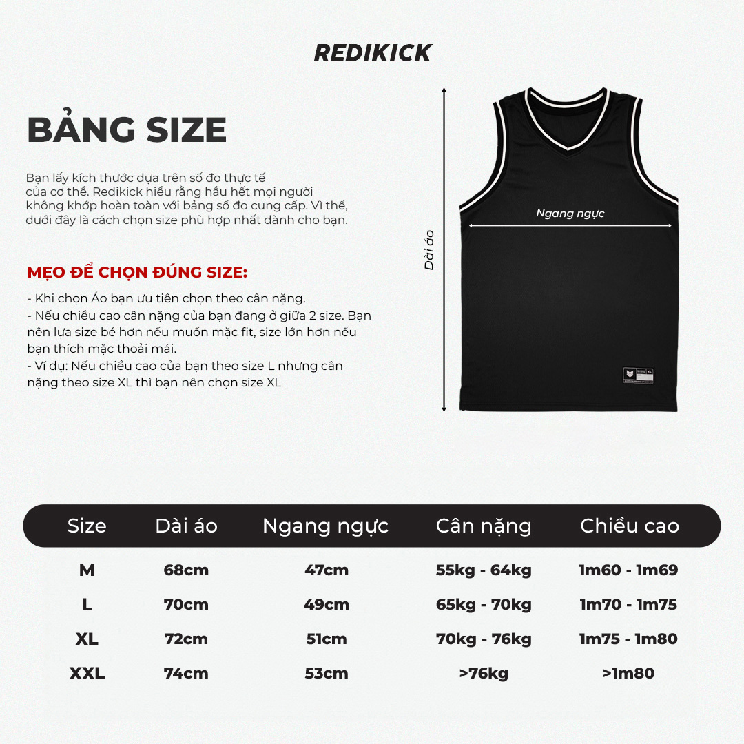Áo ba lỗ thể thao Redikick Tank Top Classic co giãn Bóng Rổ Pickle ball Gym Chạy Bộ Bóng Đá Tennis