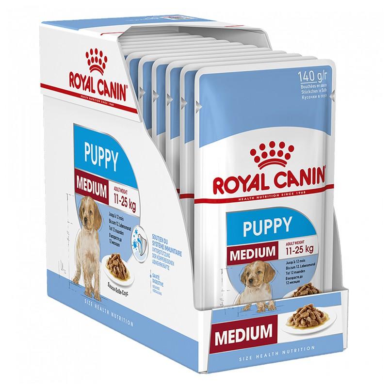 [140g] Pate Cho Chó Royal Canin Medium Puppy