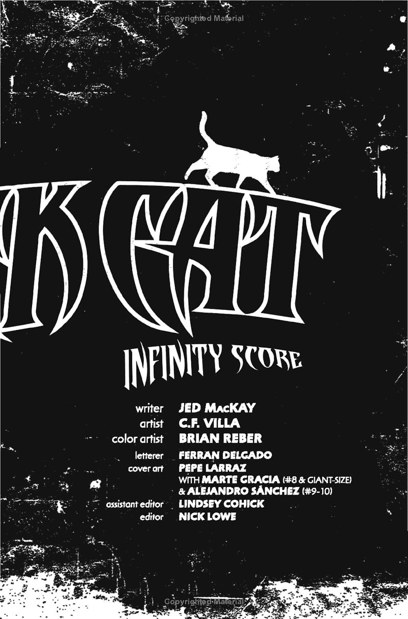 Black Cat Vol. 6: Infinity Score