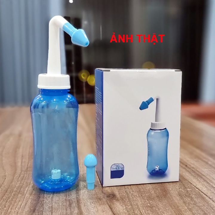 Bình Rửa Mũi Loại 300ml và 500ml. Bình Xịt Rửa Mũi. Vệ Sinh Viêm Mũi Viêm Xoang.