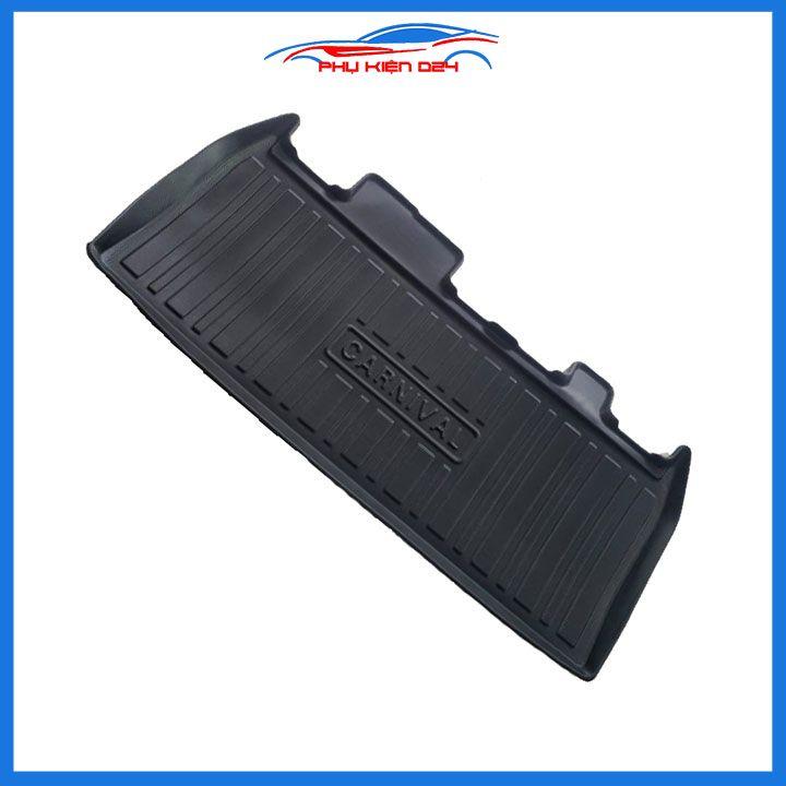 Thảm nhựa lót cốp Carnival 2021-2023 tấm lót sàn cốp bằng nhựa dẻo cao cấp, không mùi, chống thấm nước tốt