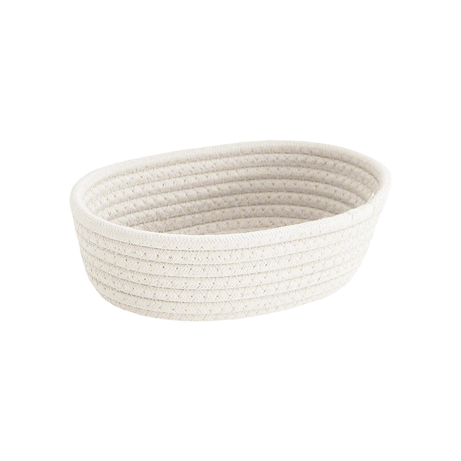 Small Storage Baskets, Decorative Basket, Perfume Makeup Organizer for Countertop Desktop Shelf