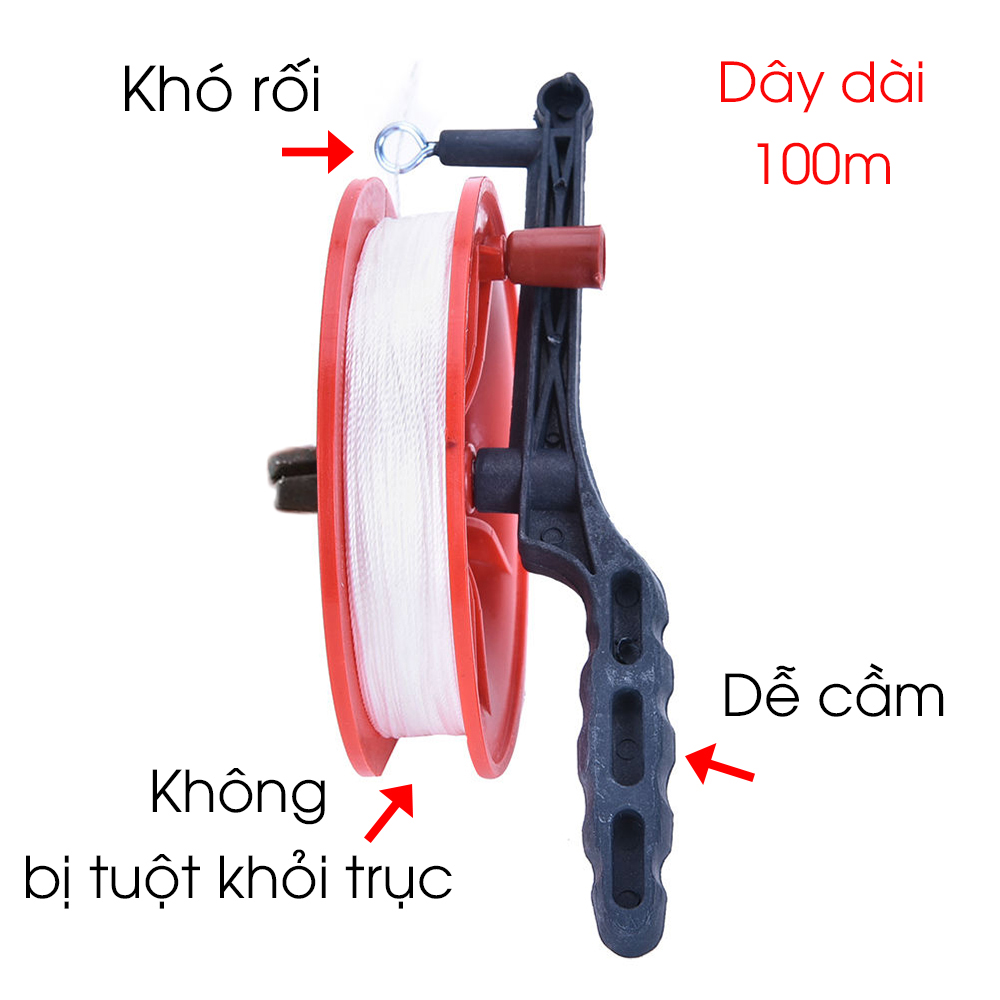 Diều Thả Dài 150cm Đại Bàng Doremon Công Chúa Mặt Cười Hoạt Hình Kèm Cuộn Dây 100 mét