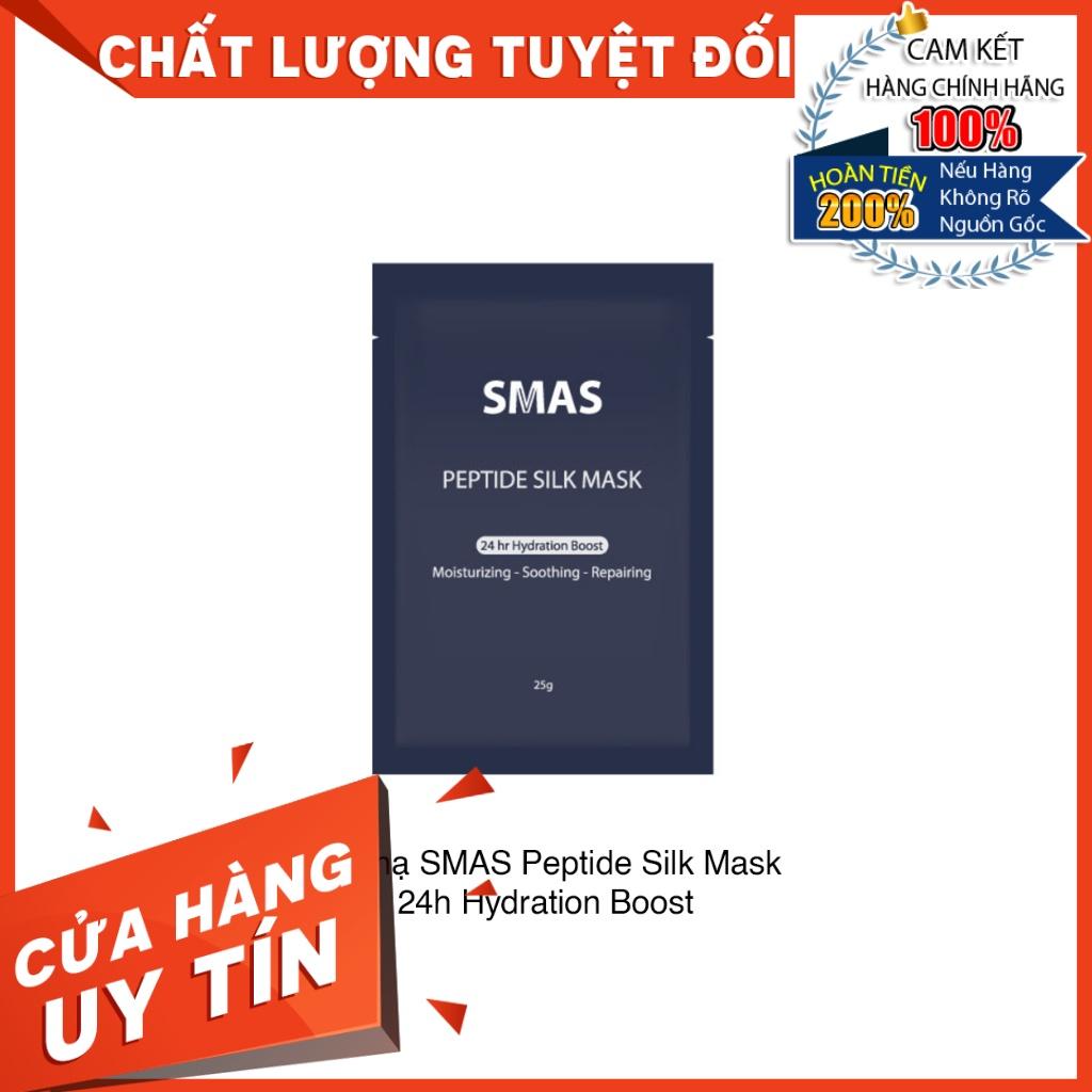 CHÍNH HÃNG - Mặt Nạ SMAS PEPTIDE SILK MASK Dưỡng Cấp Ẩm Làm Dịu Da Giảm Đỏ Sau Lăn Kim, Phi Kim - Nhật Bản