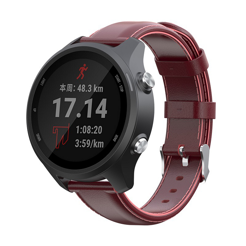 Dây Đeo Da Thay Thế Cho Đồng Hồ Thông Minh Smart Watch Size 20mm Xiaomi Amafit GTS / Xiaomi Amazfit Bip / Huawei Watch 2 / Garmin Vivomove HR / Samsung Galaxy Watch