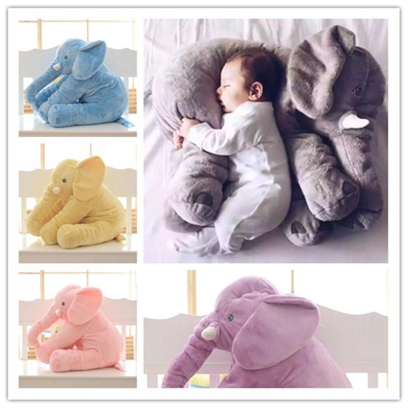 60Cm Size Lớn Trẻ Sơ Sinh Mềm Xoa Dịu Tai Voi Thảm Chơi Bình Tĩnh Gối Tai Voi Cho Bé Nhồi Bông Sang Trọng Búp Bê Kid Đồ Chơi Quà Giáng Tặng