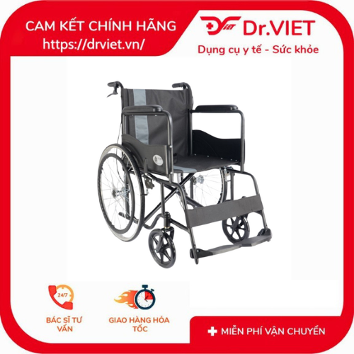 Xe lăn LUCASS X-75 - Cam Đen (CHIẾC)
